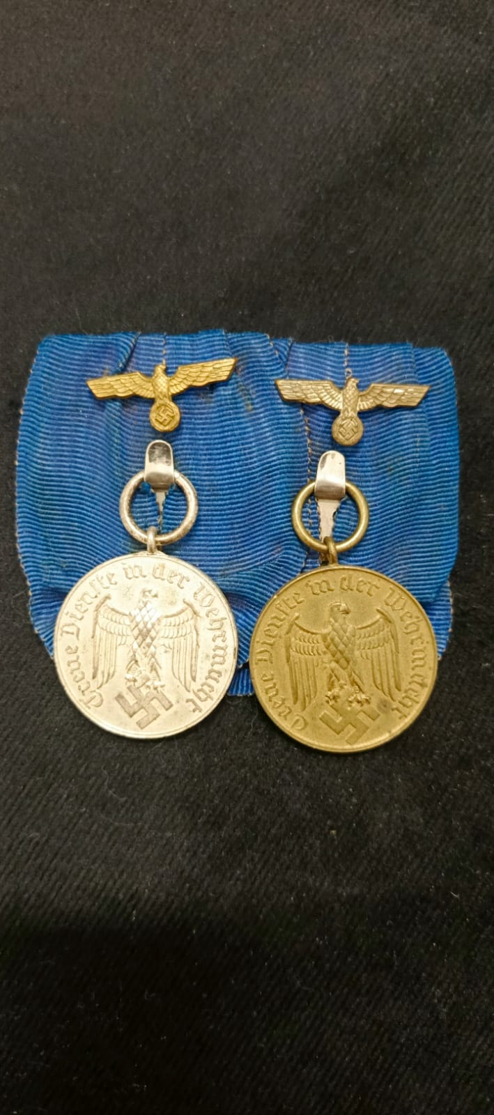 Wehrmacht-Spar 4 und 12 Jahre alt