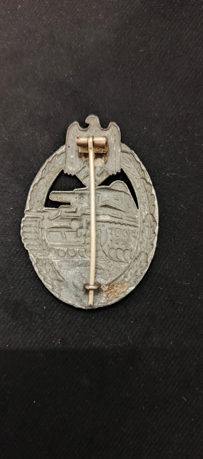 Armored badge - embossed