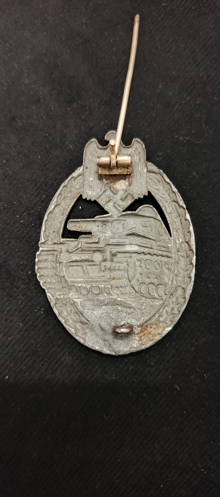 Armored badge - embossed
