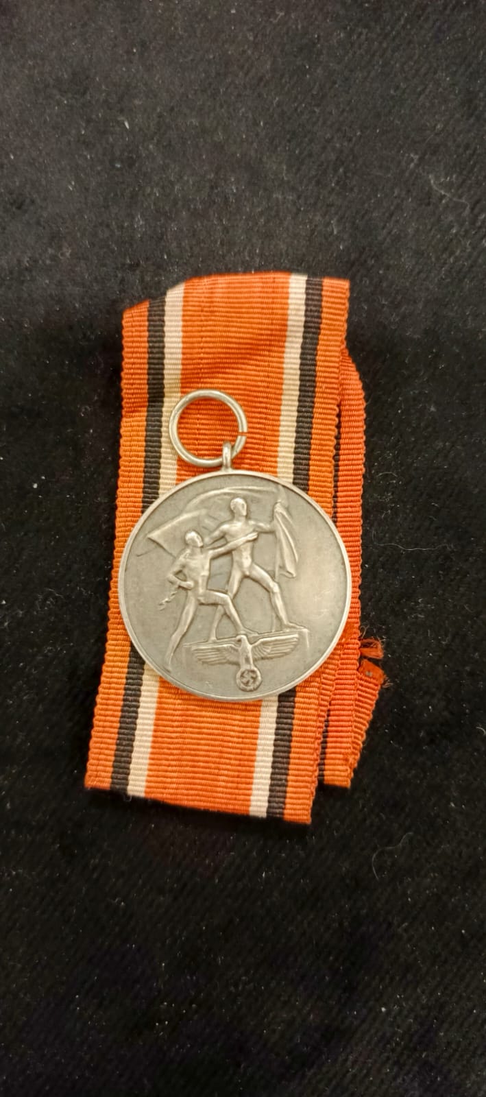 Medaille für den Anschluss