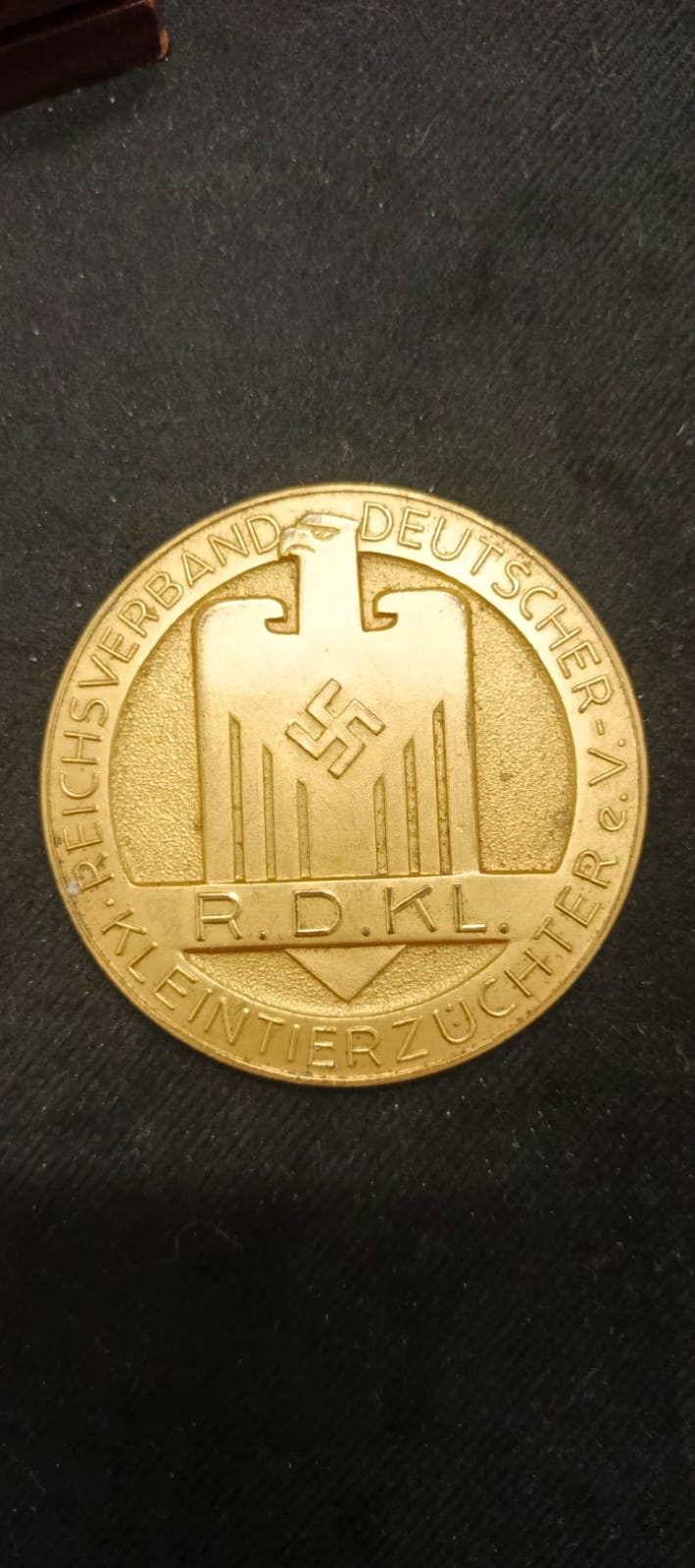 Medal for Merit to Agriculture in the Reich in a case