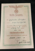 Schießzertifikat