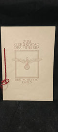 Sonderausgabe von Briefmarken zur Feier des Geburtstags von AH