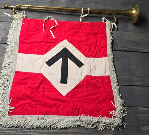 Hitlerjugend trumpet flag