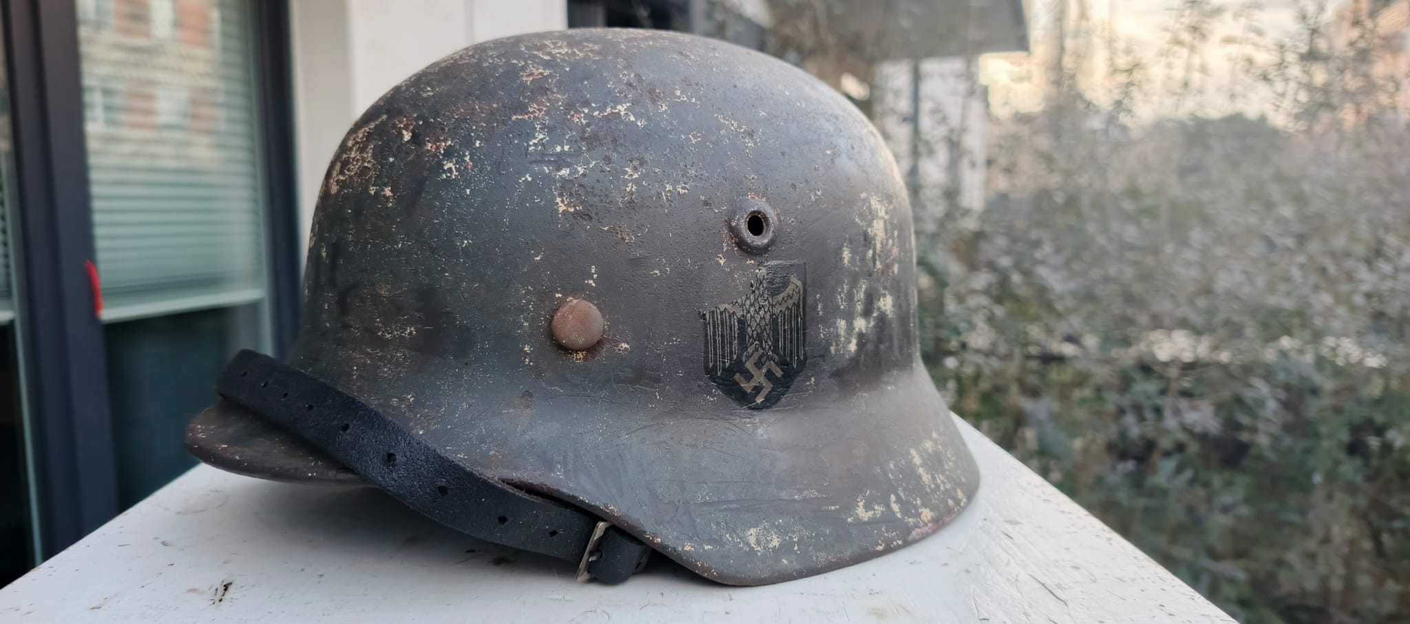 German helmet