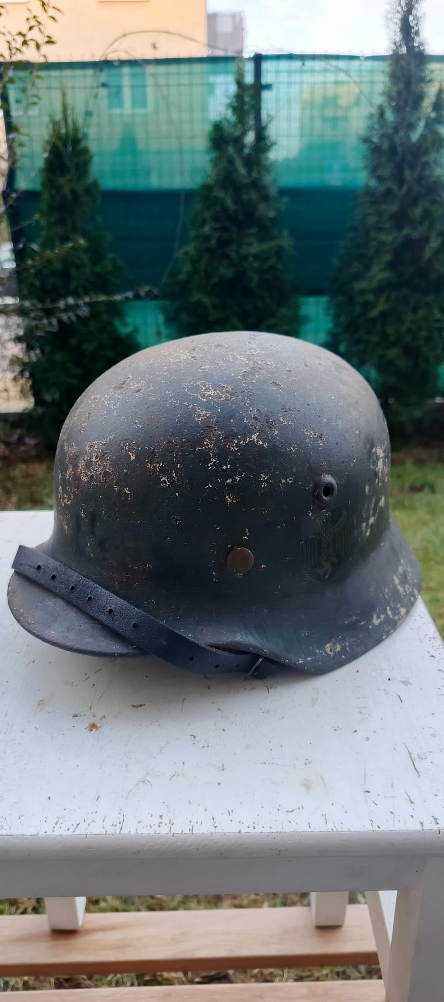 German helmet