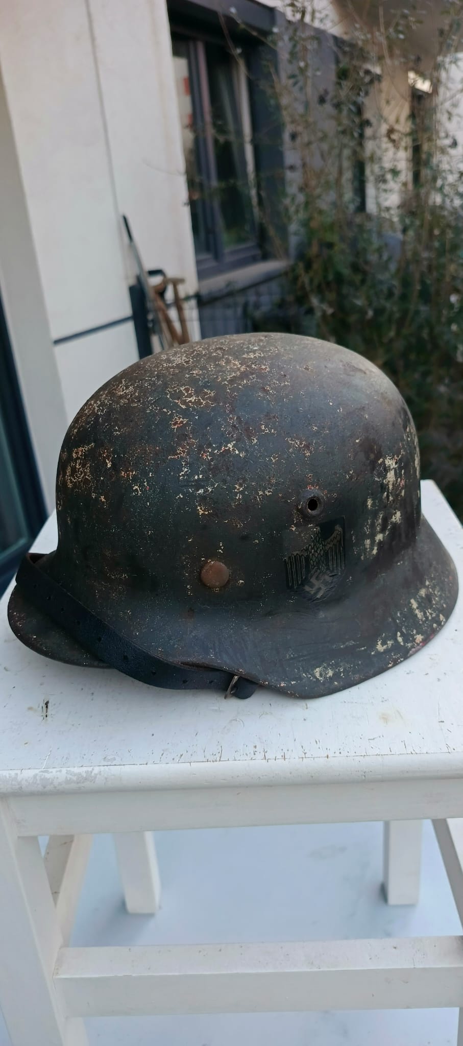 German helmet
