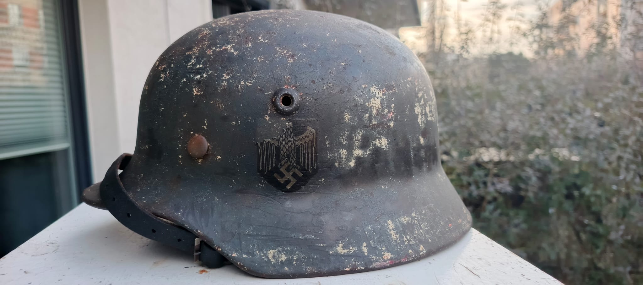 German helmet